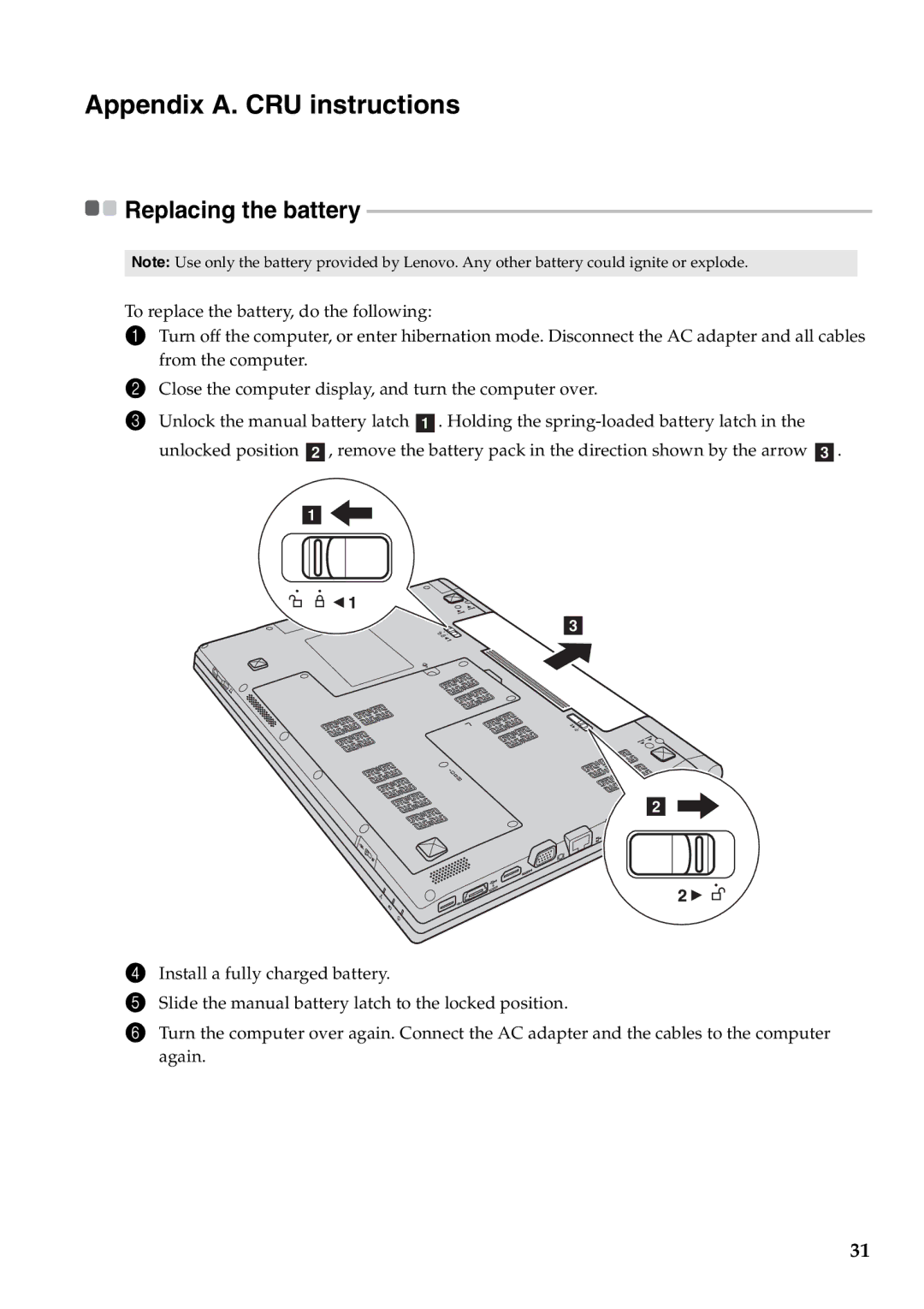 Lenovo B560 manual 