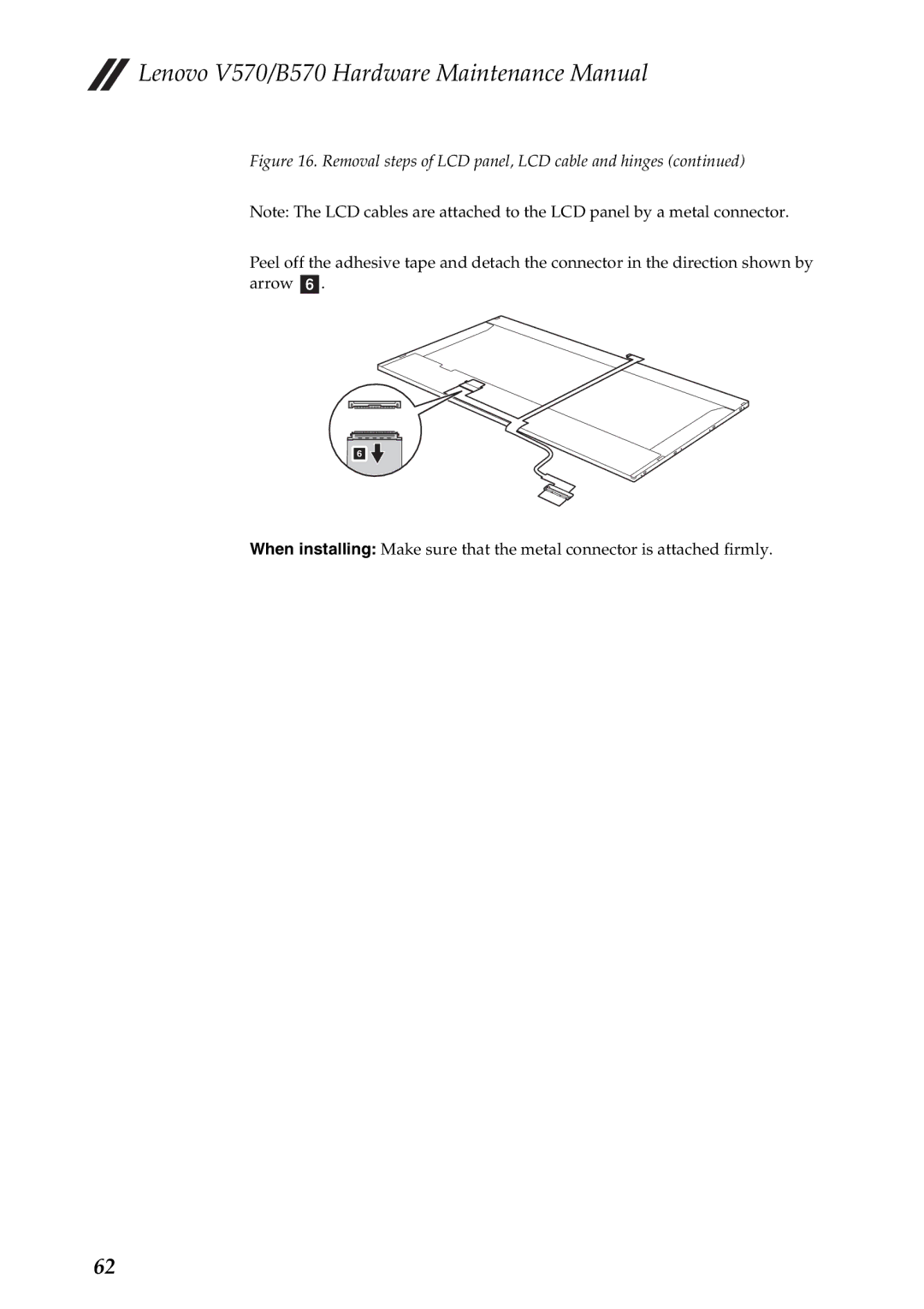 Lenovo manual Lenovo V570/B570 Hardware Maintenance Manual 