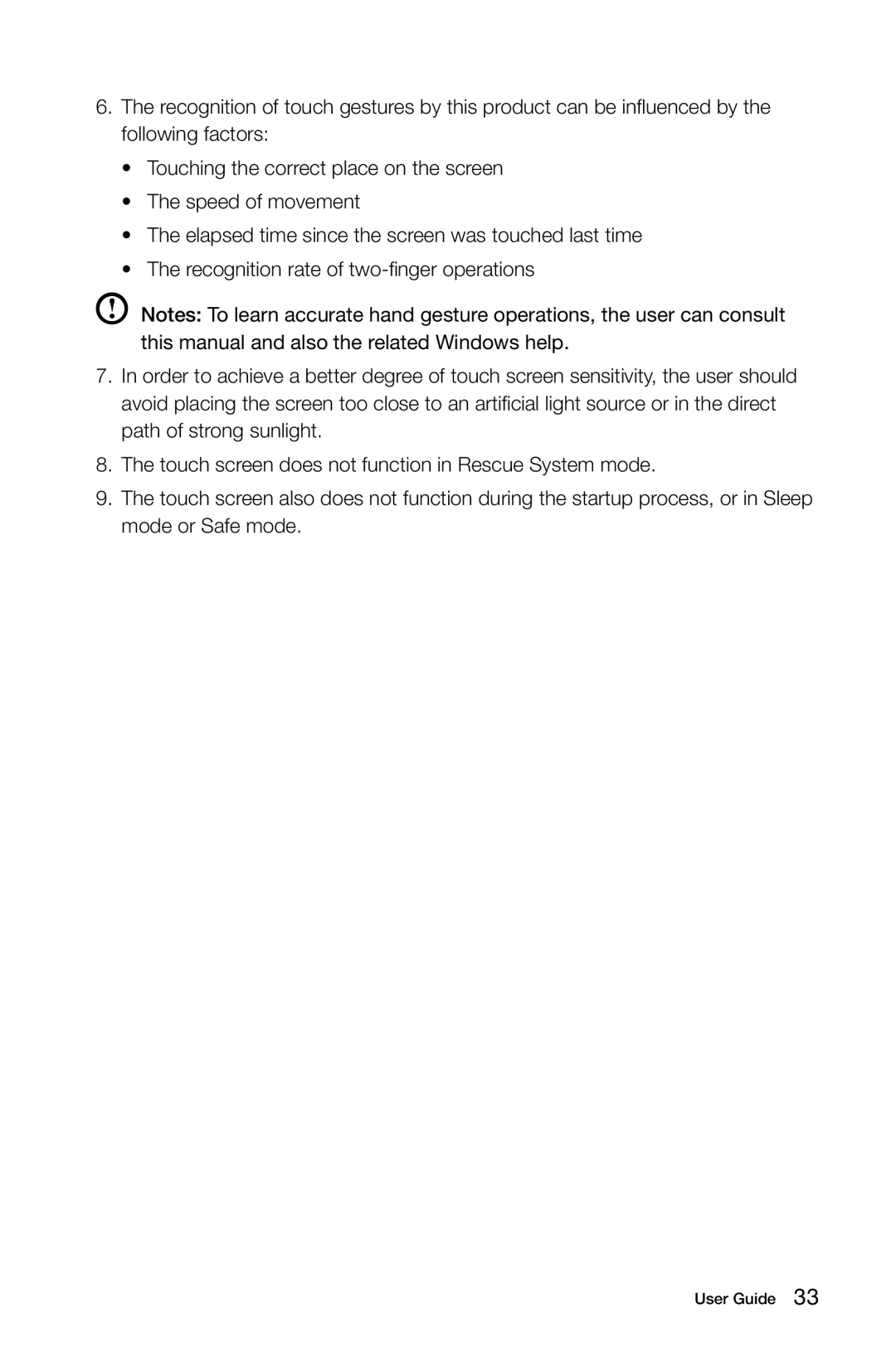 Lenovo C315, C310 manual User Guide 