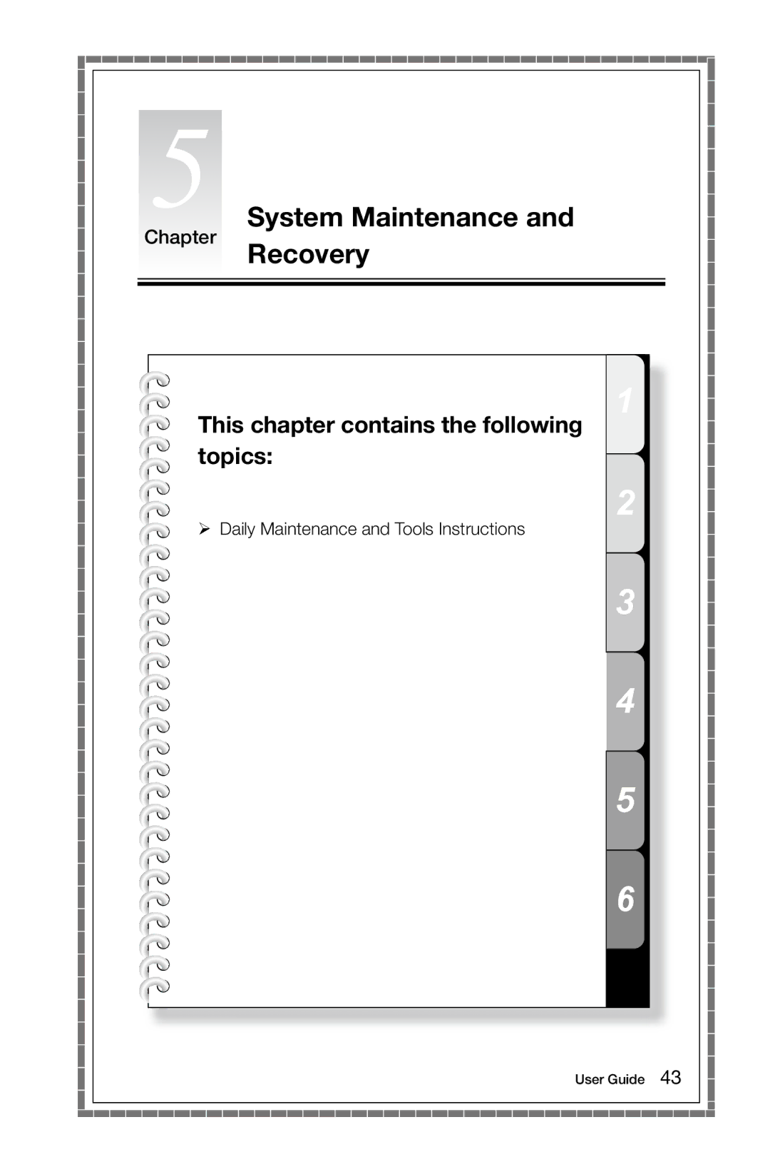 Lenovo C315, C310 manual System Maintenance and Chapter Recovery 