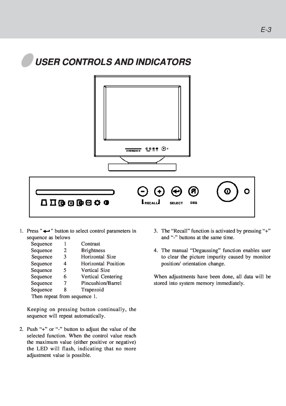 Lenovo C51 manual User Controls And Indicators 