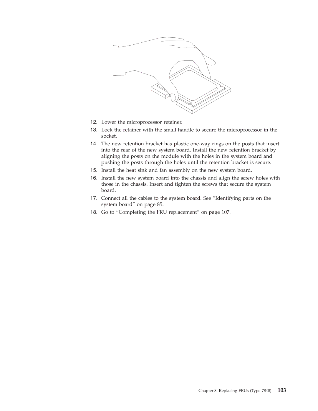 Lenovo E200 manual Replacing FRUs Type 7848 