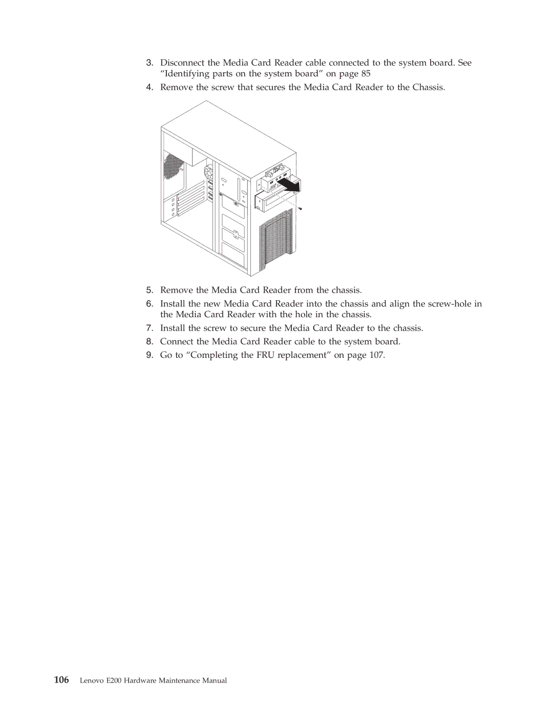 Lenovo manual Lenovo E200 Hardware Maintenance Manual 