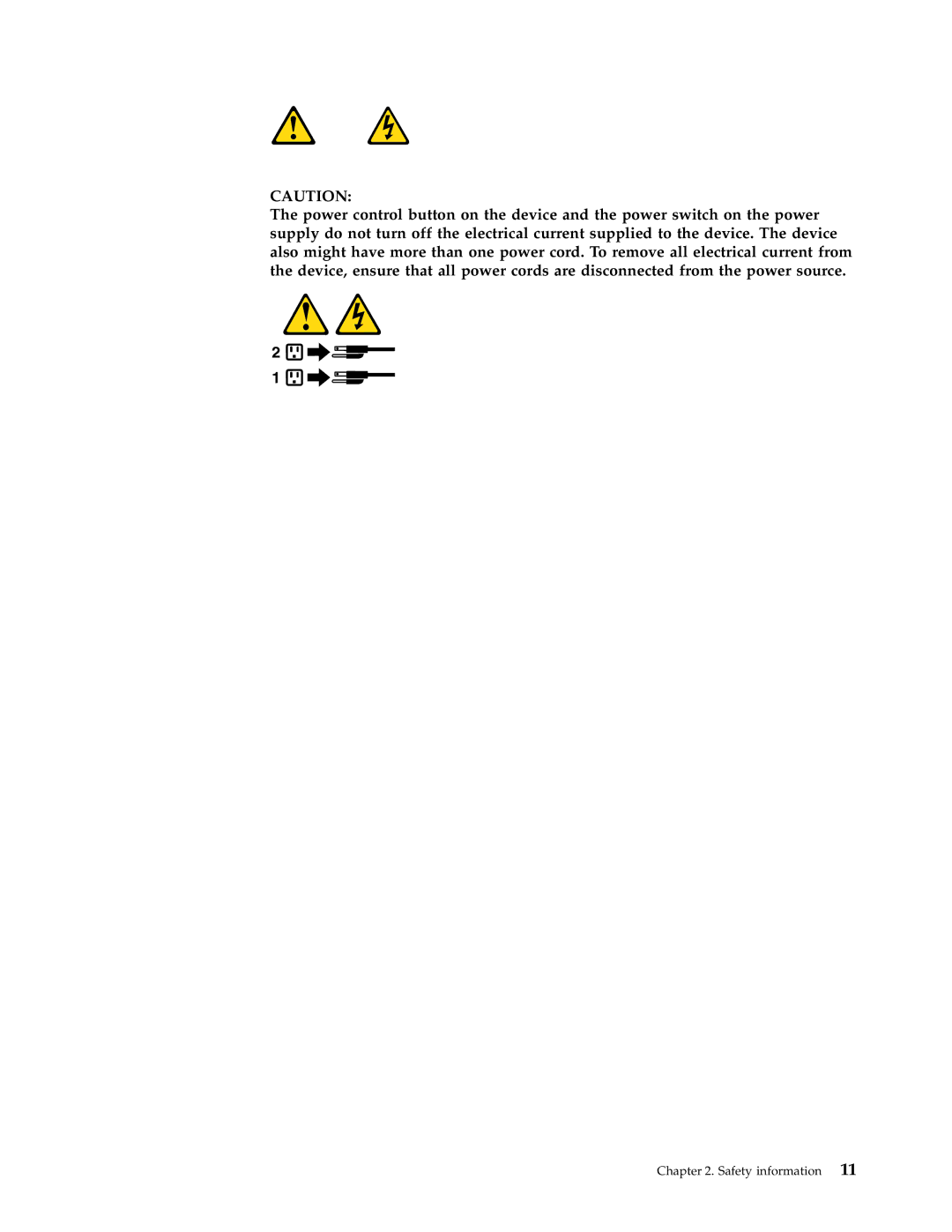 Lenovo E200 manual Safety information 