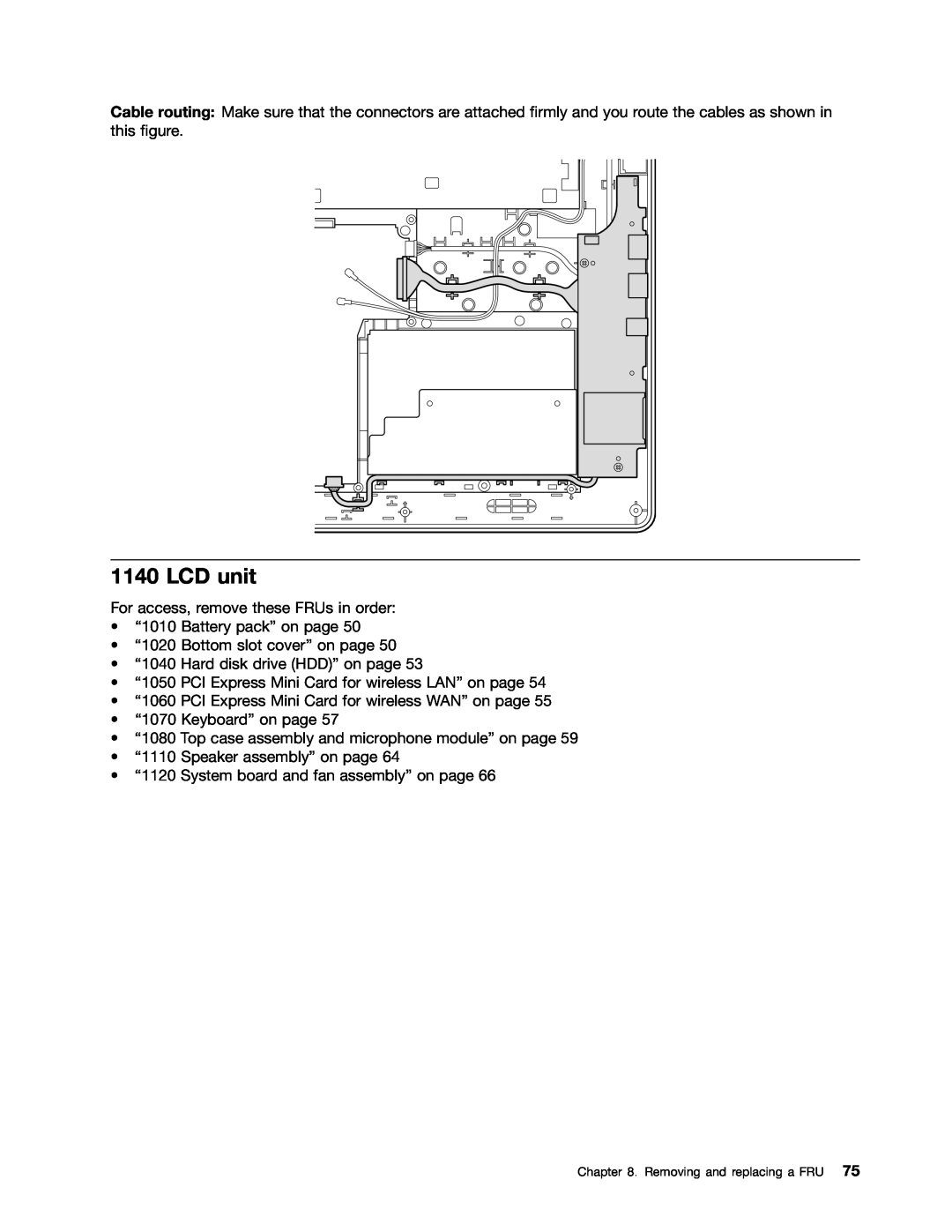 Lenovo E31, E30, EDGE 13 manual LCD unit 