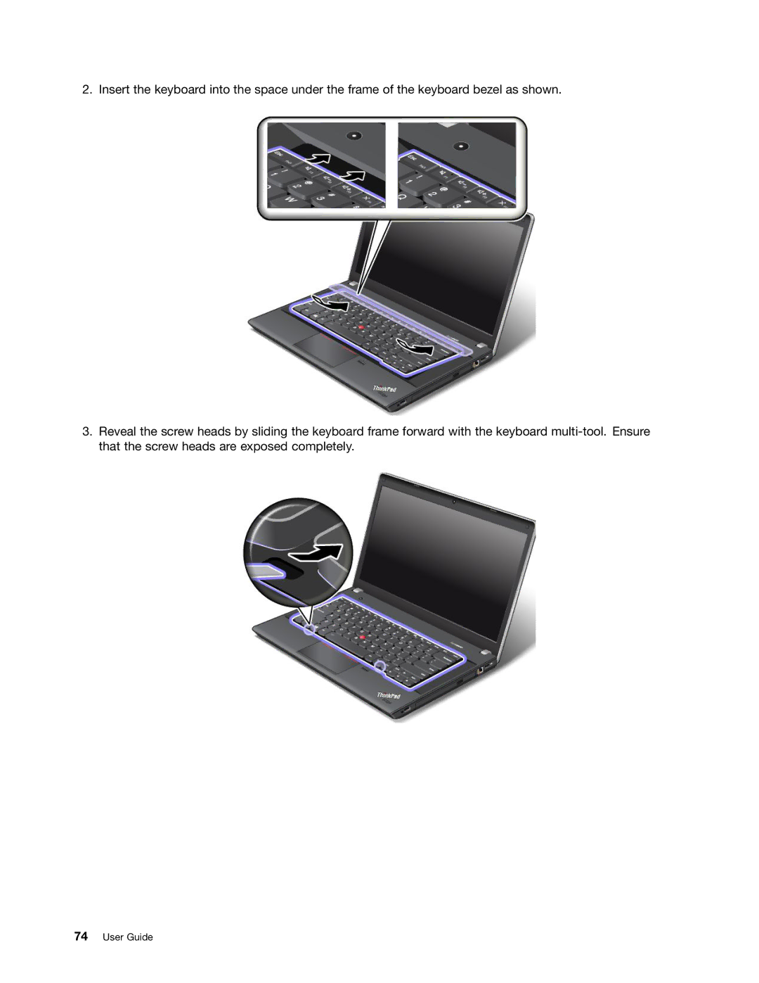 Lenovo E431, E531 manual User Guide 