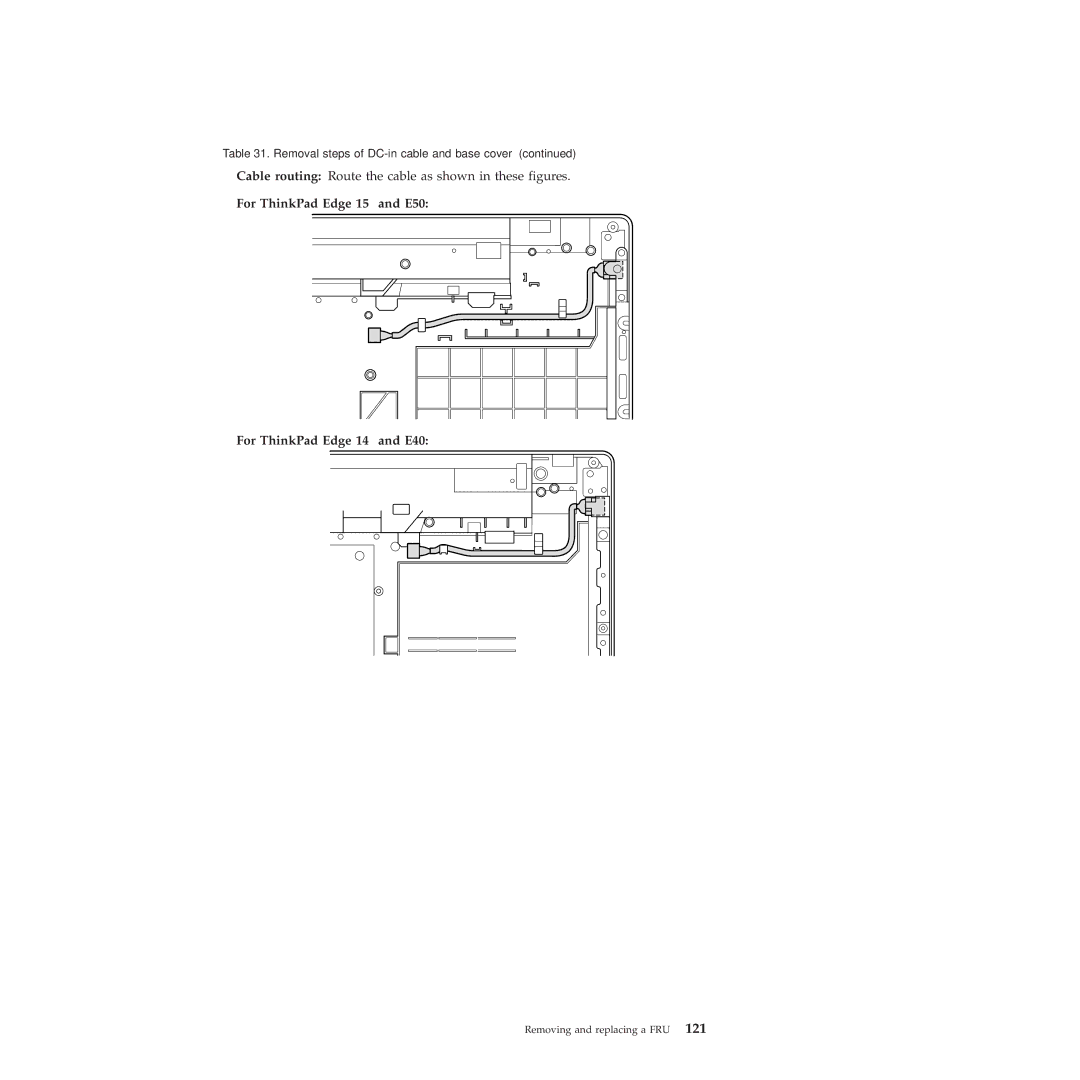 Lenovo E50 manual For ThinkPad Edge 14″ and E40 