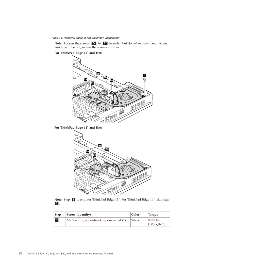 Lenovo manual For ThinkPad Edge 15″ and E50 For ThinkPad Edge 14″ and E40 