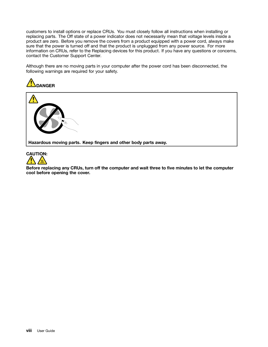 Lenovo E420, E520, 114155U manual Viii User Guide 