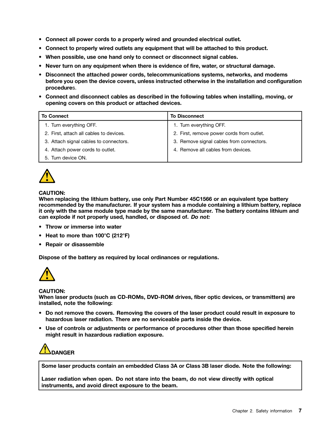 Lenovo 10BL, E73Z manual To Connect To Disconnect 