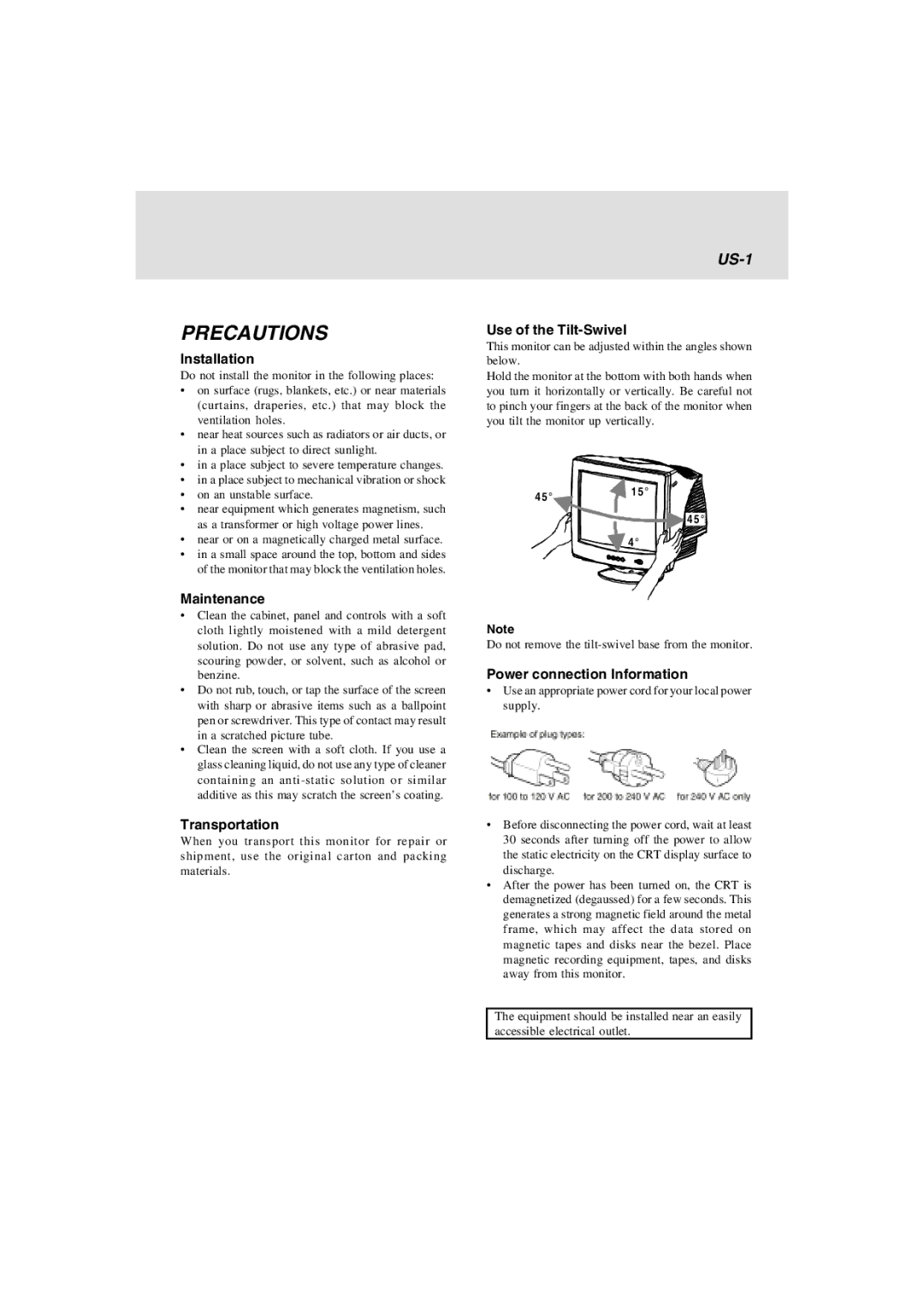 Lenovo E74 manual Precautions 