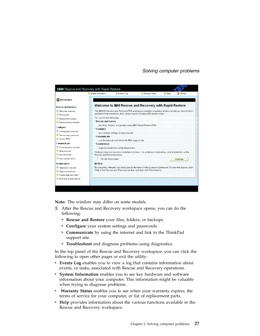 Lenovo G40 Series manual Solving computer problems 