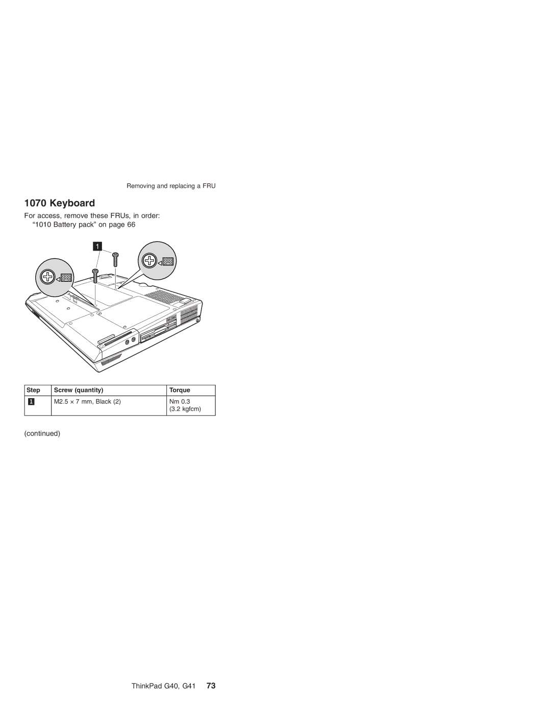 Lenovo G41 manual Keyboard 