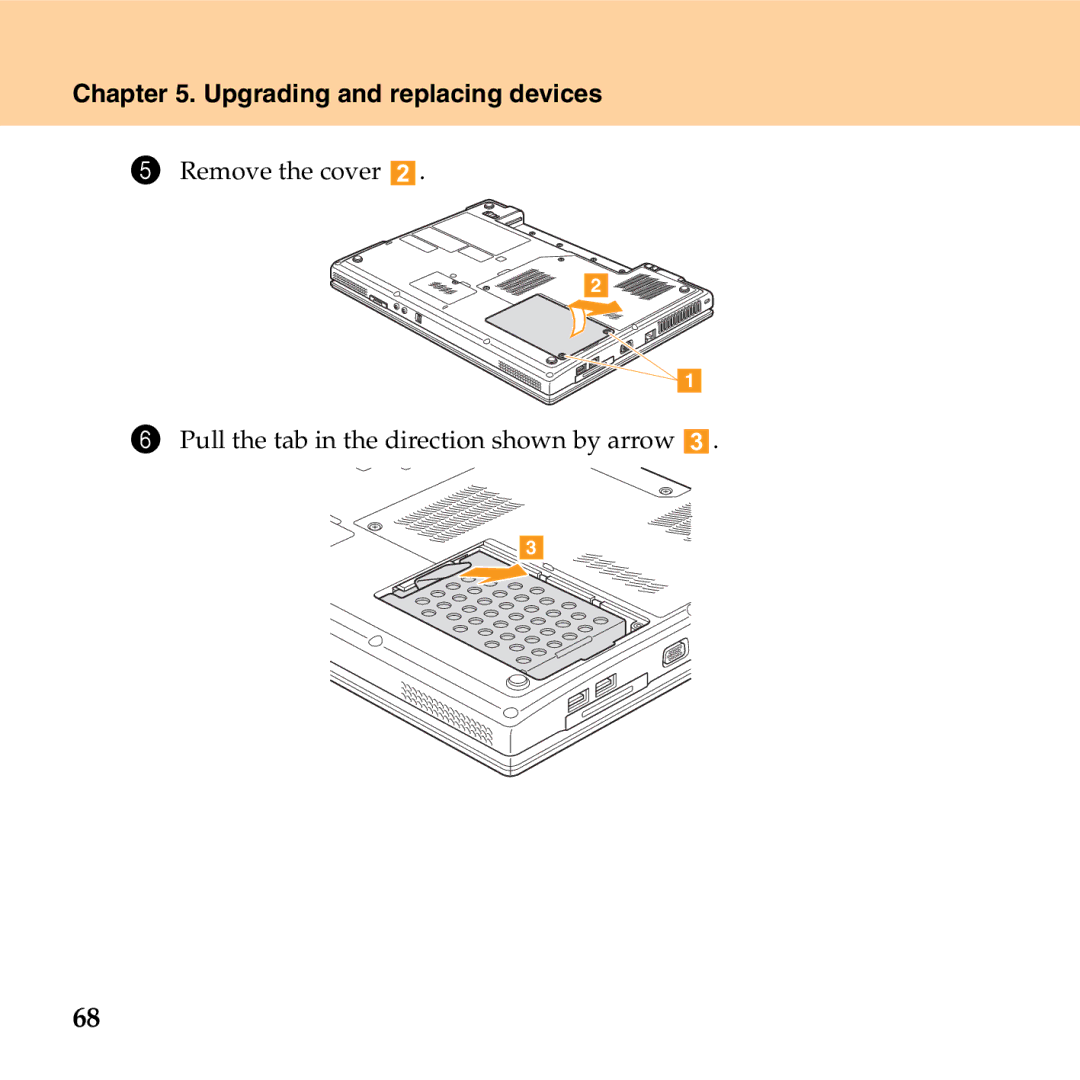 Lenovo G530 manual Remove the cover 