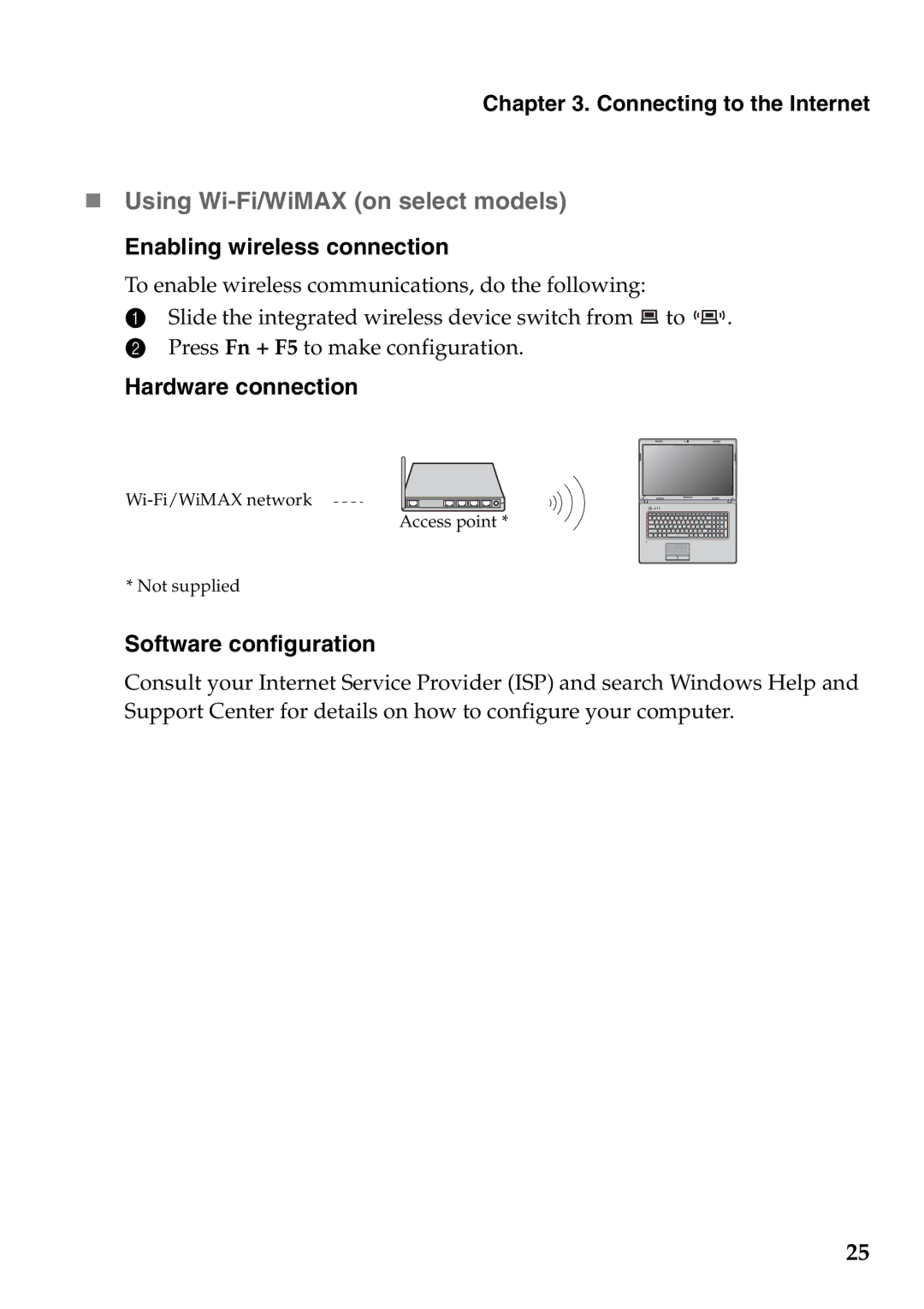 Lenovo G770 manual Hardware connection 