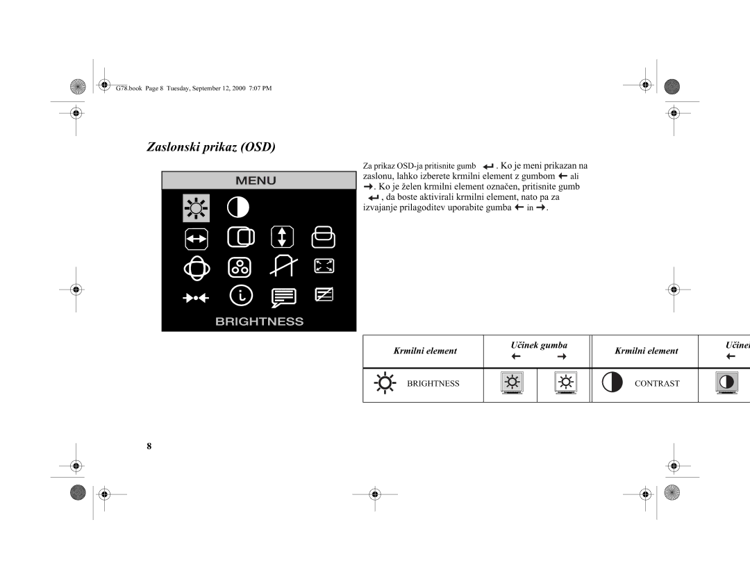 Lenovo G78, 6627-7AN Ali, Krmilnielement, Uine, Daboste ktviralikrmilniielement,natopaza, Ele etoznaen,pritisnitegumb 