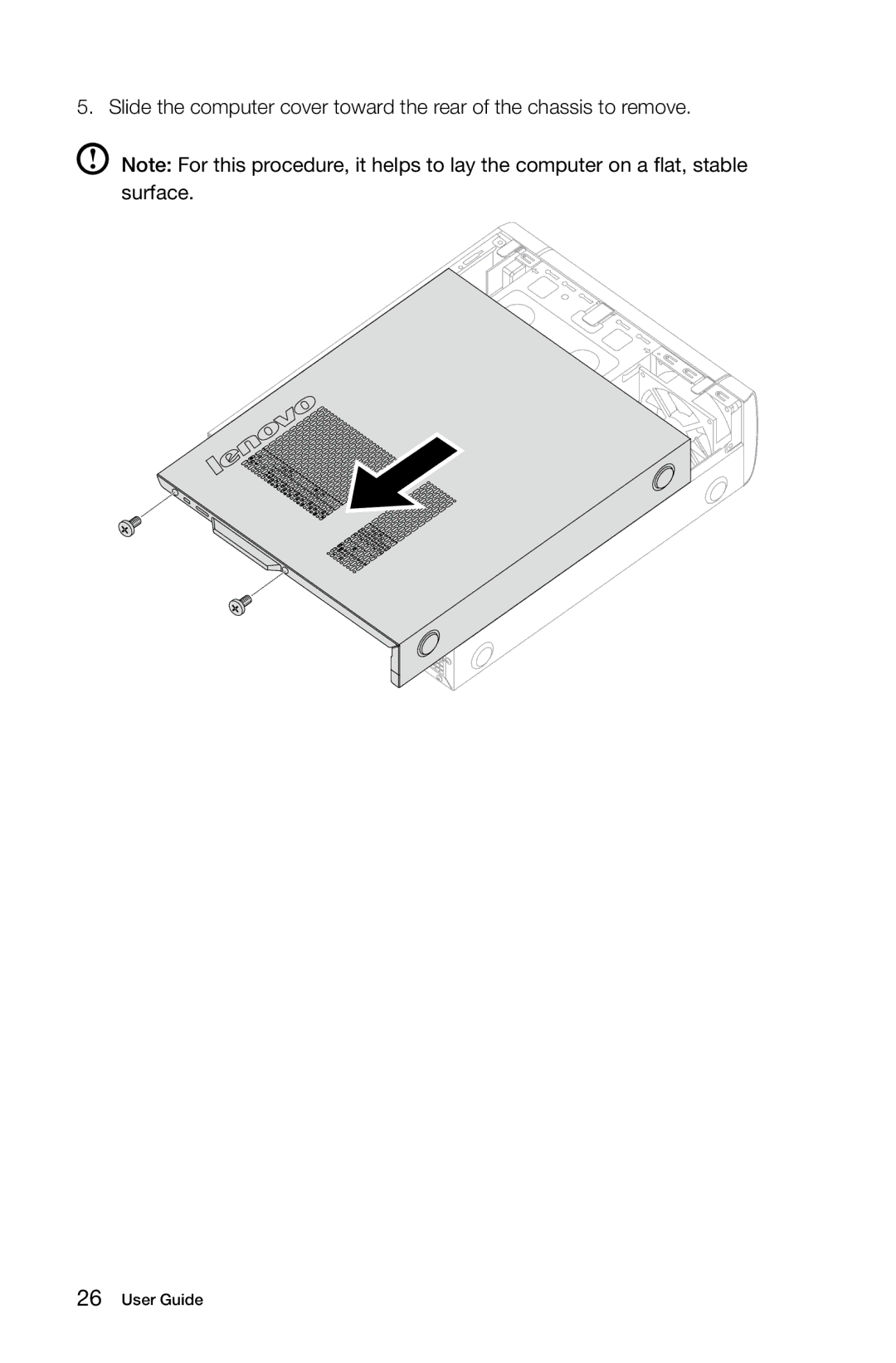 Lenovo H5S manual User Guide 