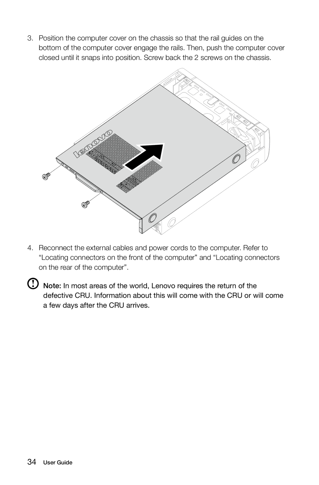 Lenovo H5S manual User Guide 