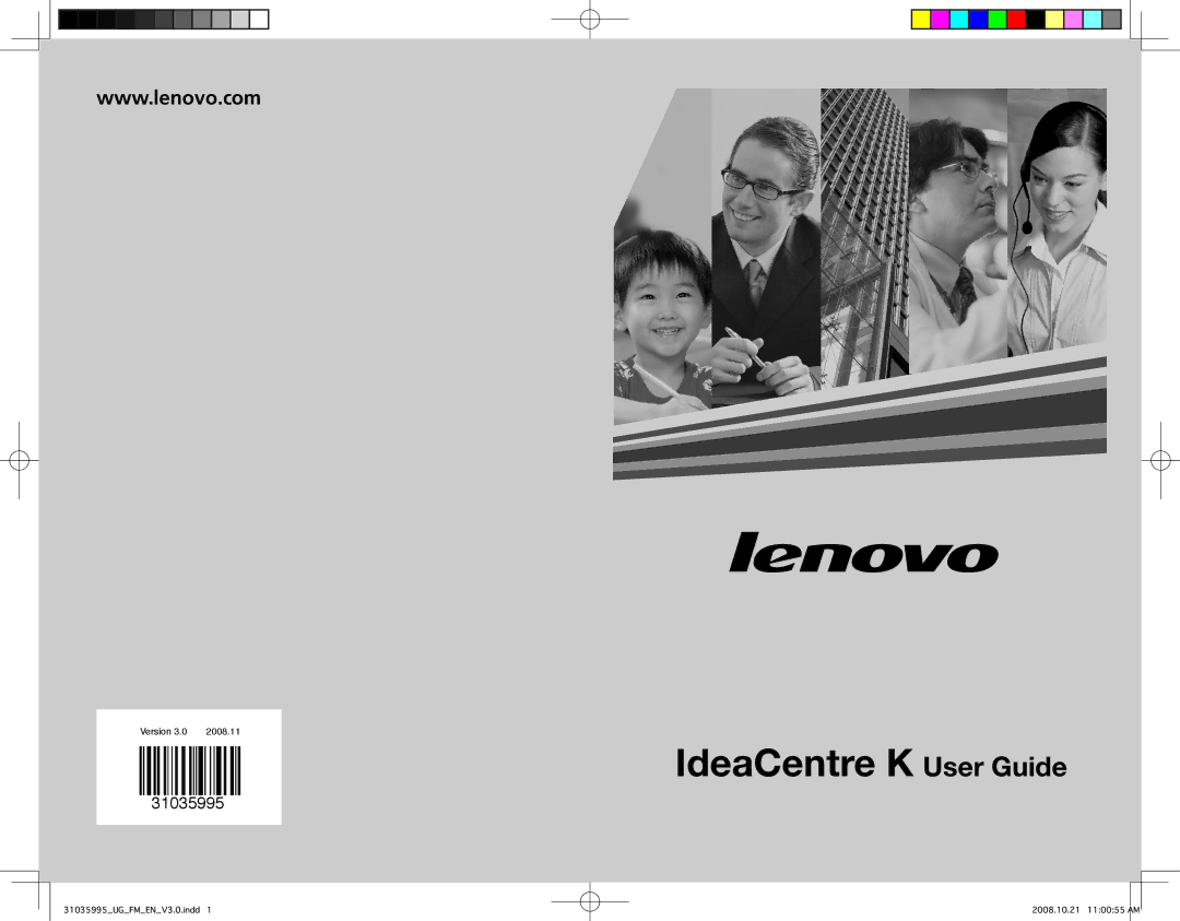 Lenovo manual IdeaCentre K User Guide 