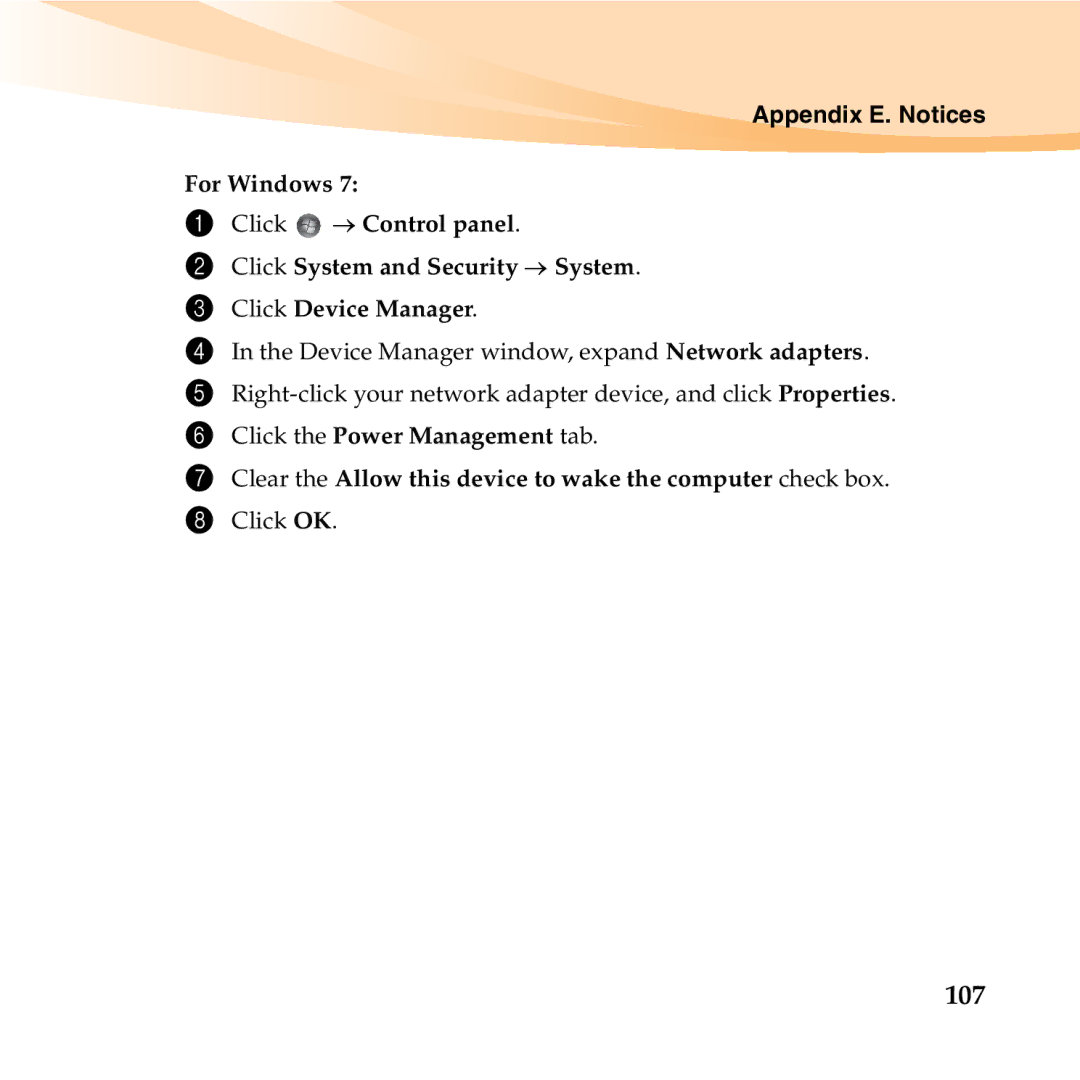 Lenovo K23 manual 107 