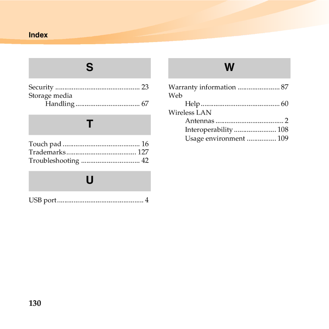 Lenovo K23 manual 130 