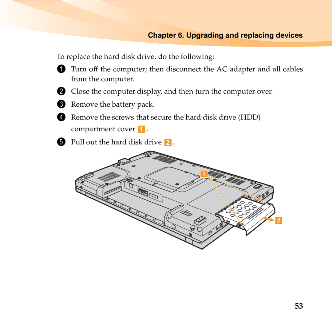 Lenovo K23 manual Upgrading and replacing devices 