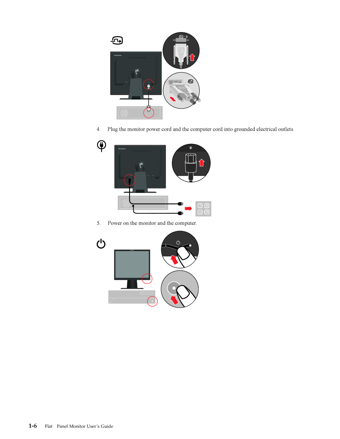 Lenovo L1900p, 4431HE1 manual Flat Panel Monitor User ’sGuide 