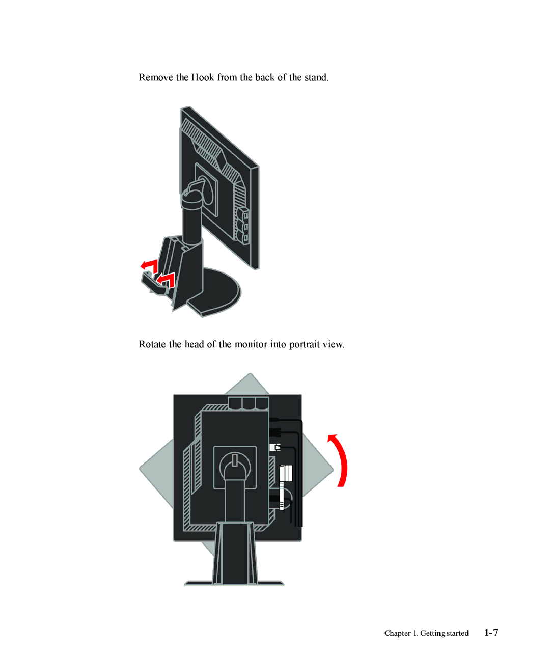 Lenovo L190x manual Getting started 