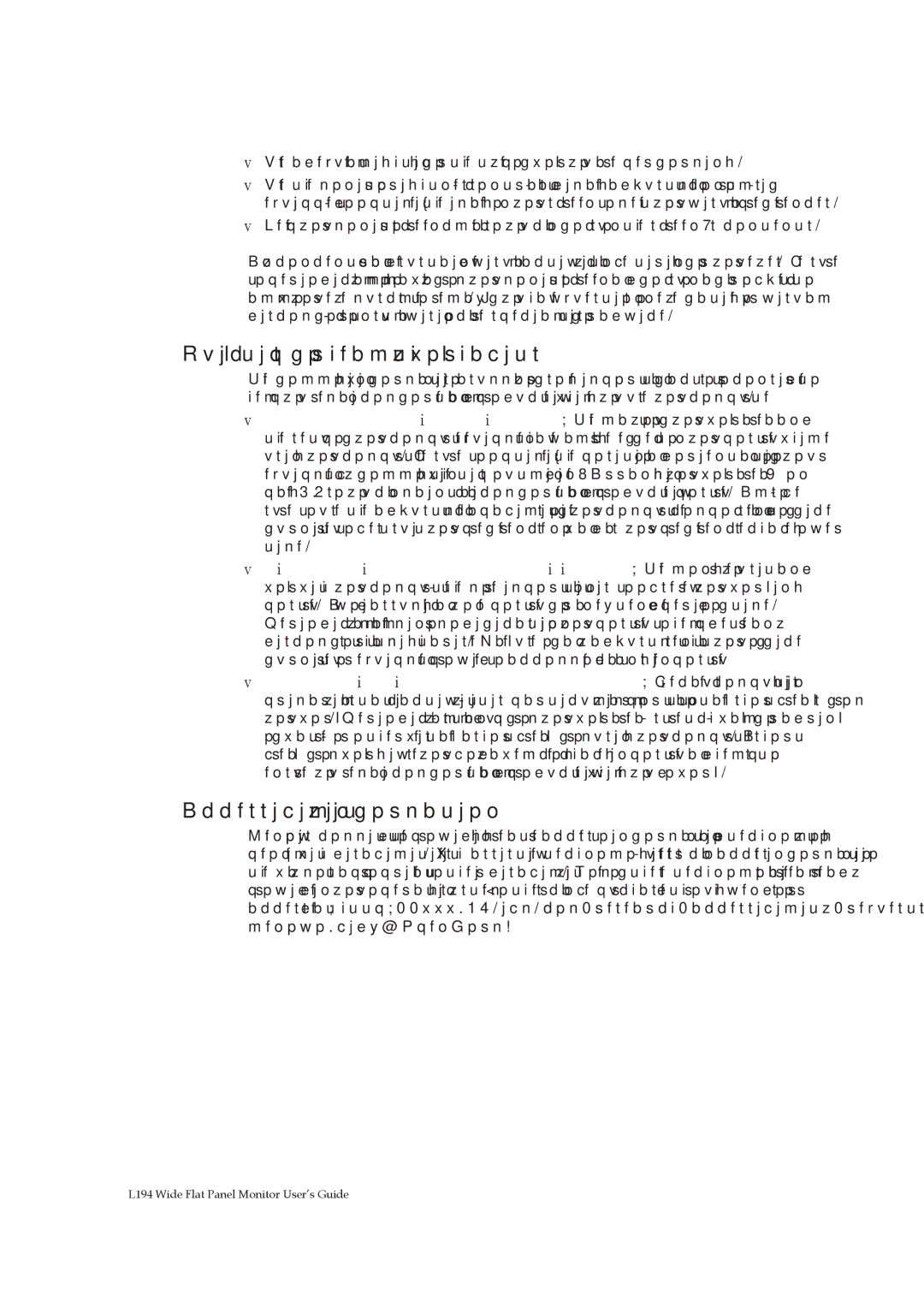 Lenovo L194 manual Accessibility information 