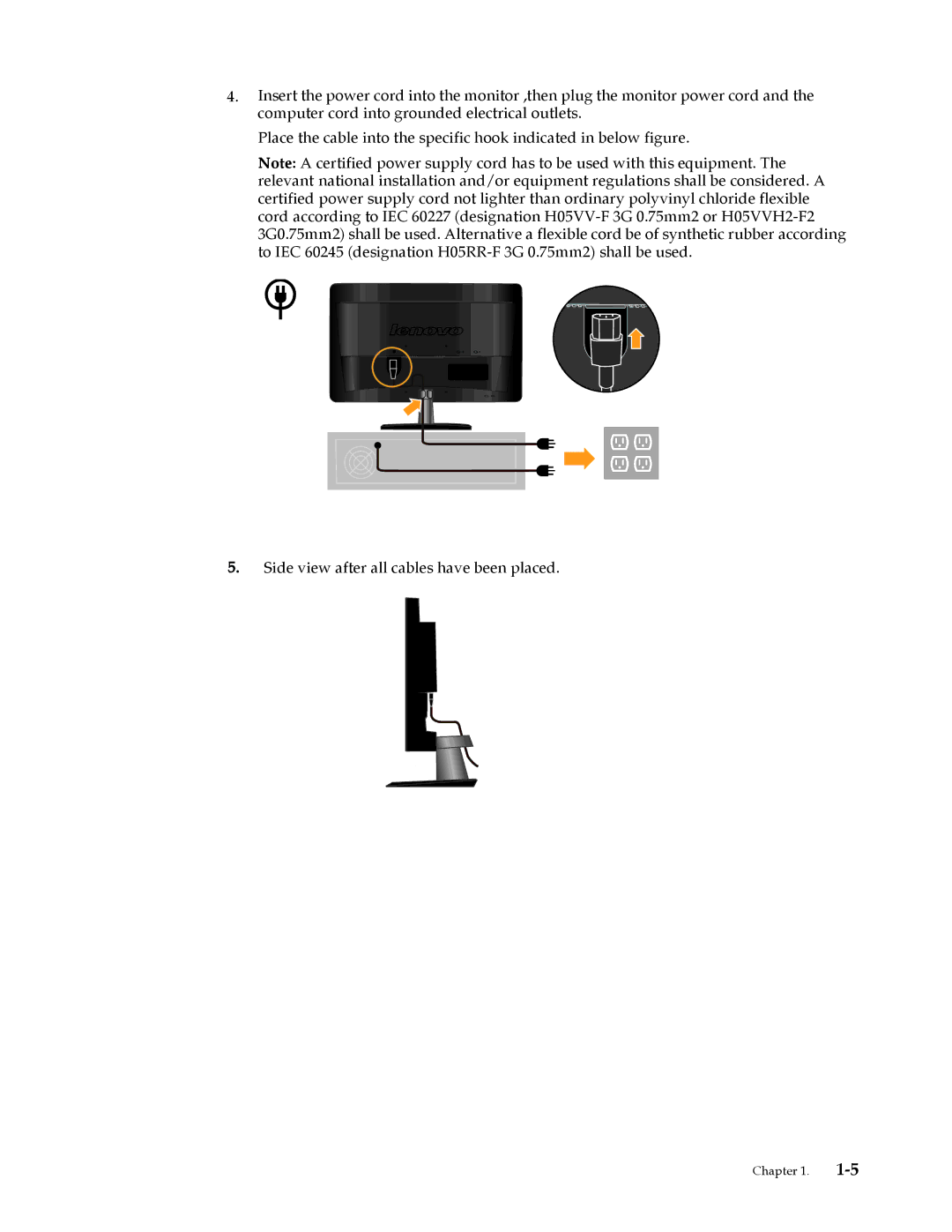 Lenovo L2262 manual 