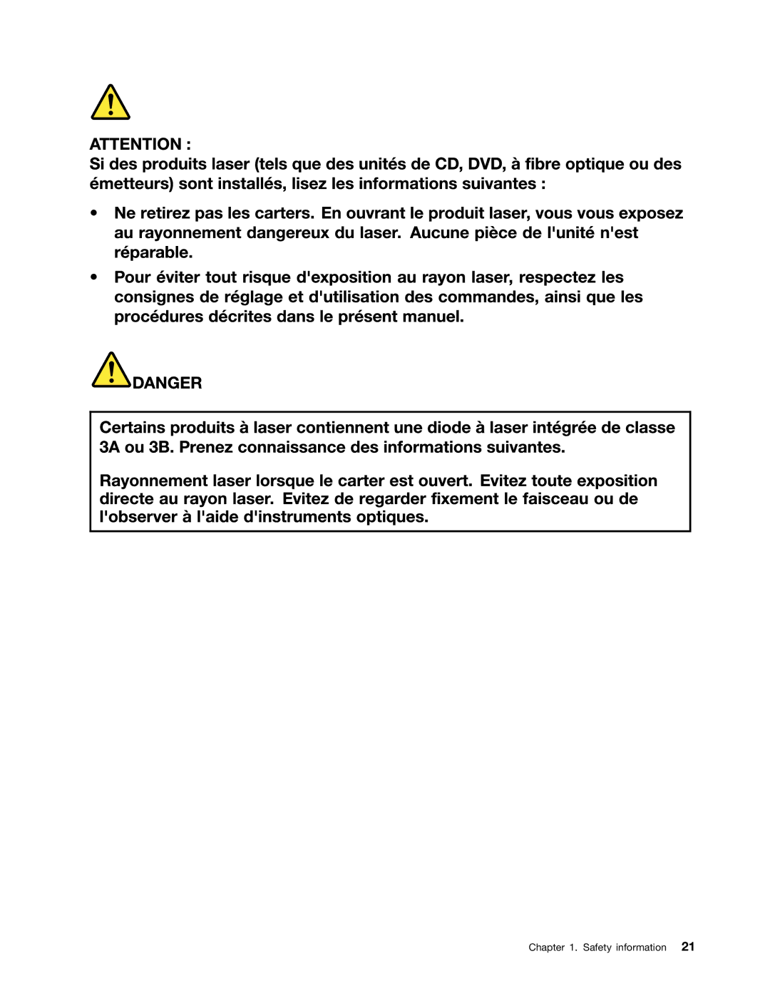 Lenovo L421, L520, L420 manual Safety information 