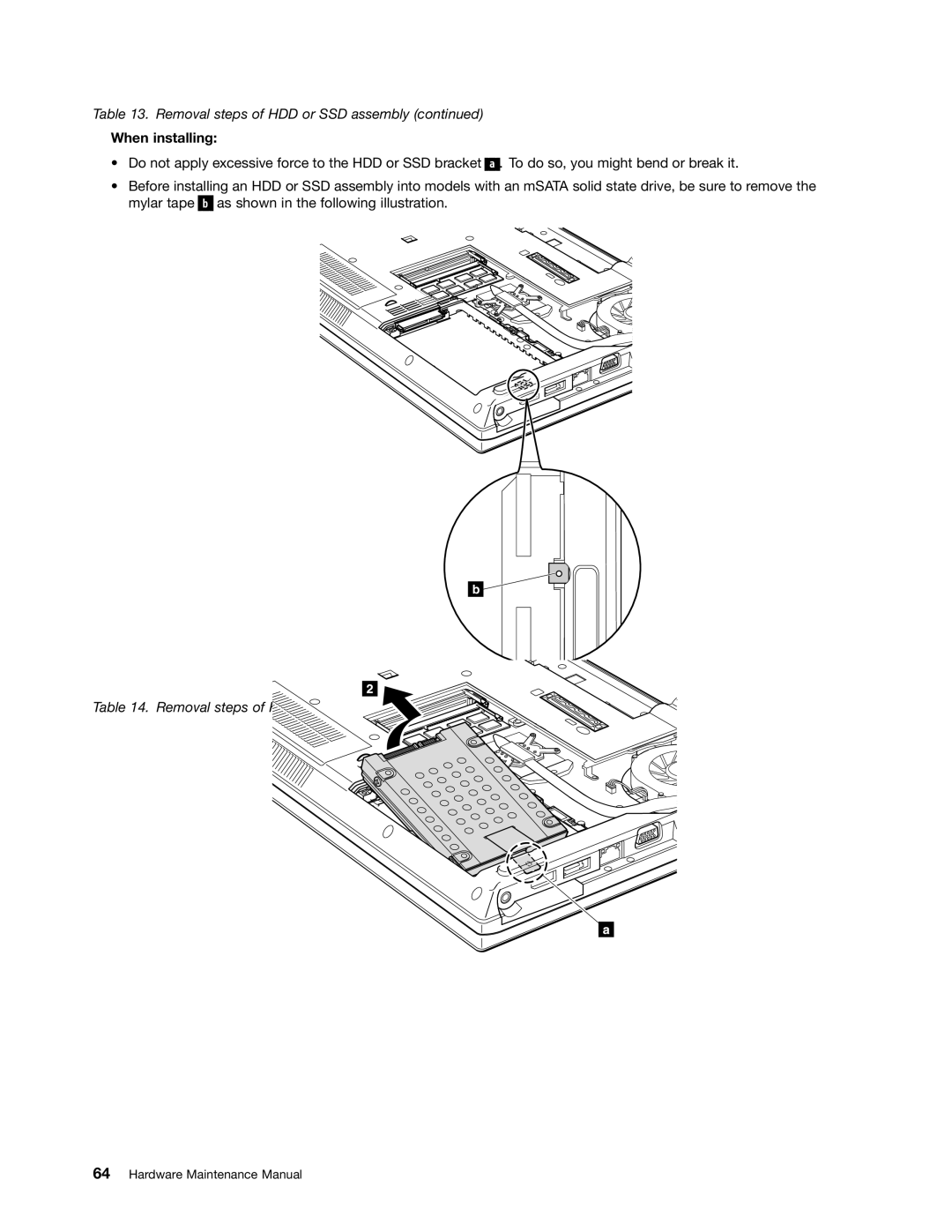 Lenovo L520, L421, L420 manual When installing 