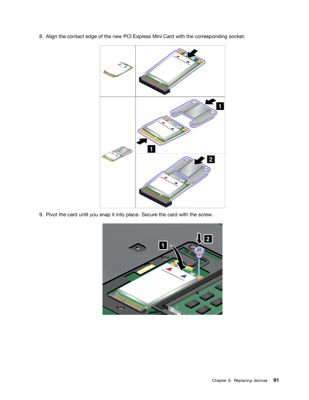 Lenovo 24684XU, L430, L530 manual Replacing devices 