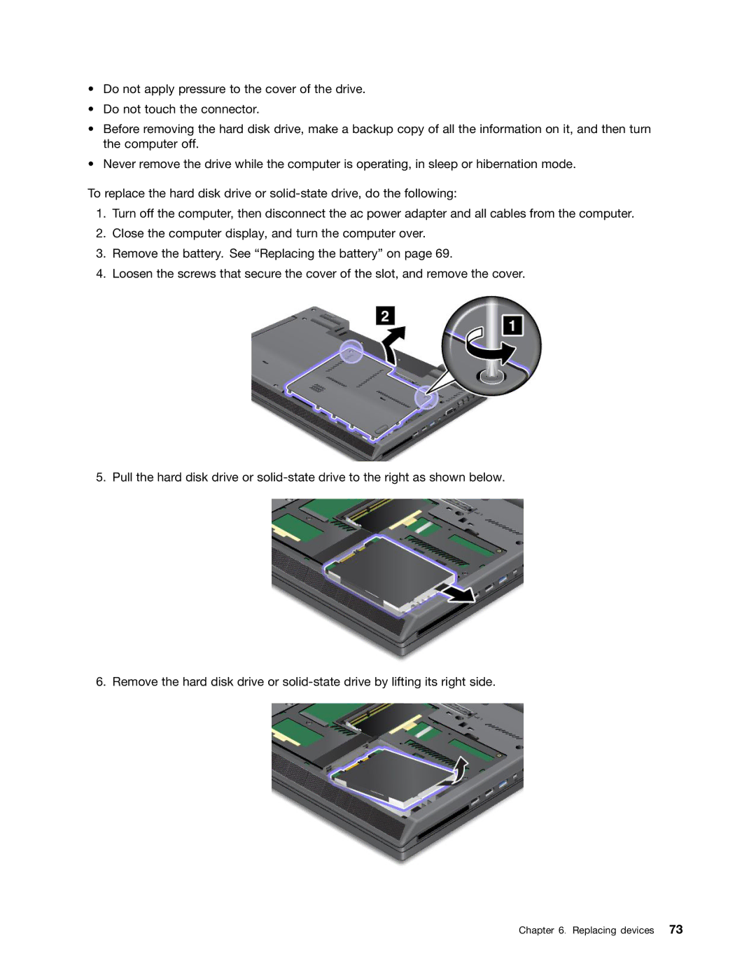 Lenovo 24684XU, L430, L530 manual Replacing devices 