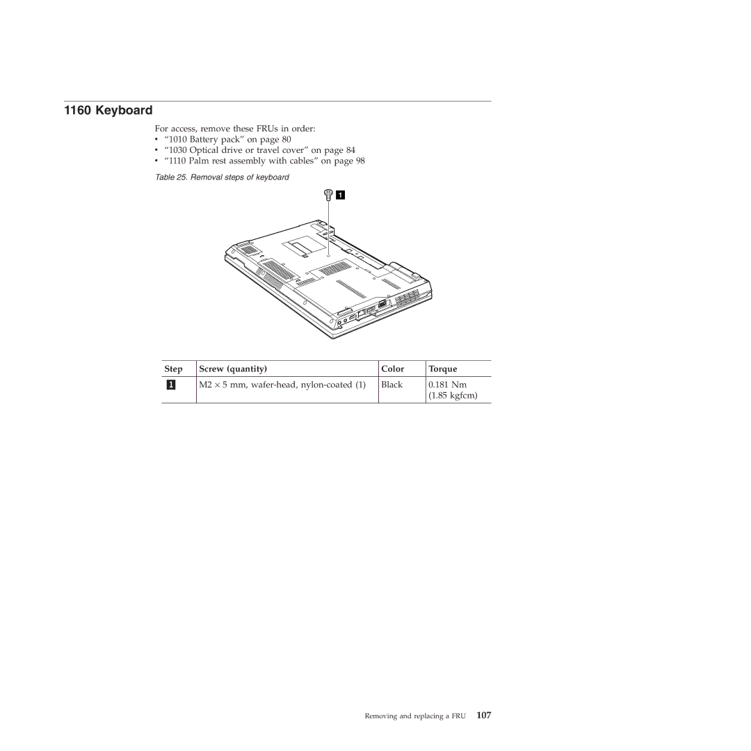 Lenovo L412, L512 manual Keyboard 