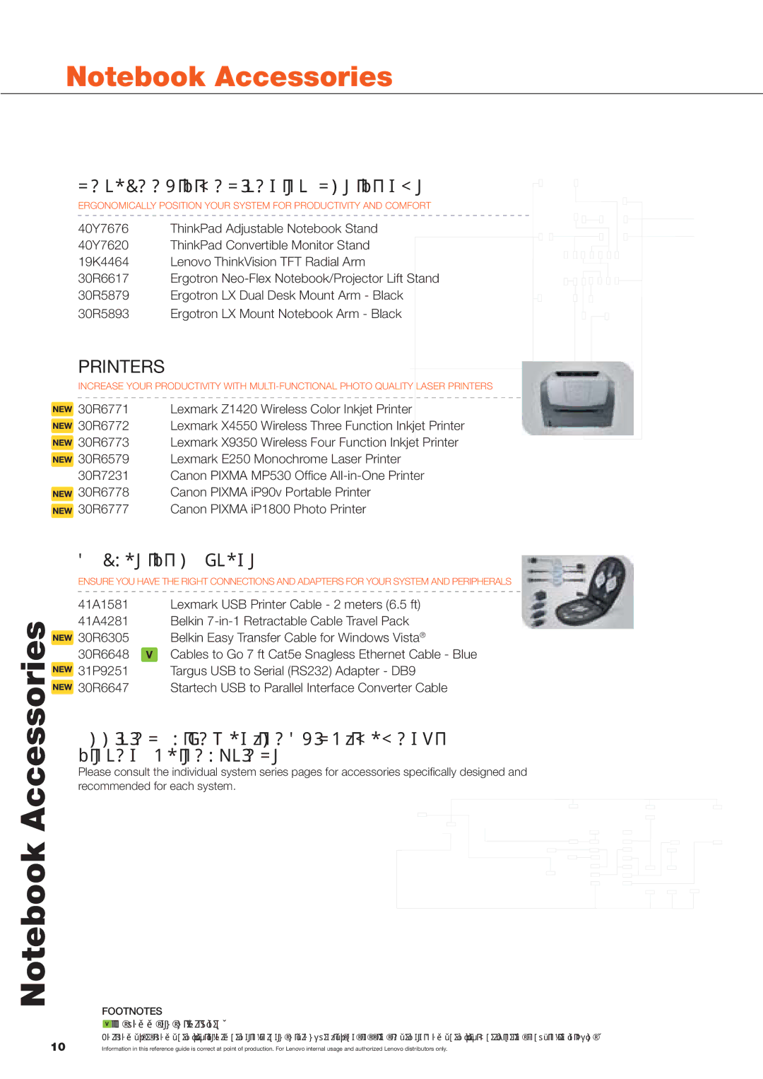 Lenovo Laptop Computer manual Printers 