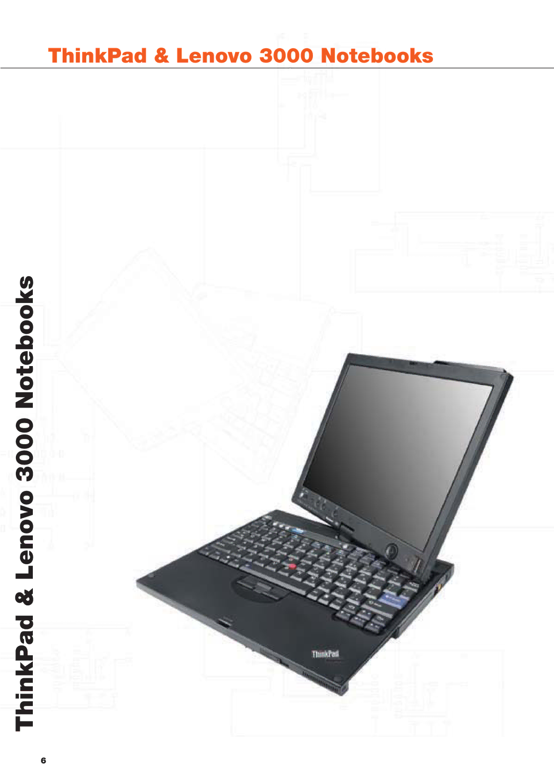 Lenovo Laptop Computer manual ThinkPad & Lenovo 3000 Notebooks 