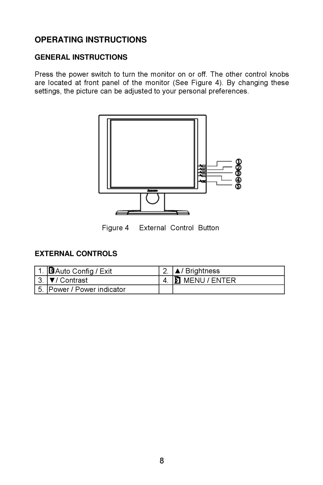 Lenovo LXH-GJ17L3 installation instructions General Instructions, External Controls 