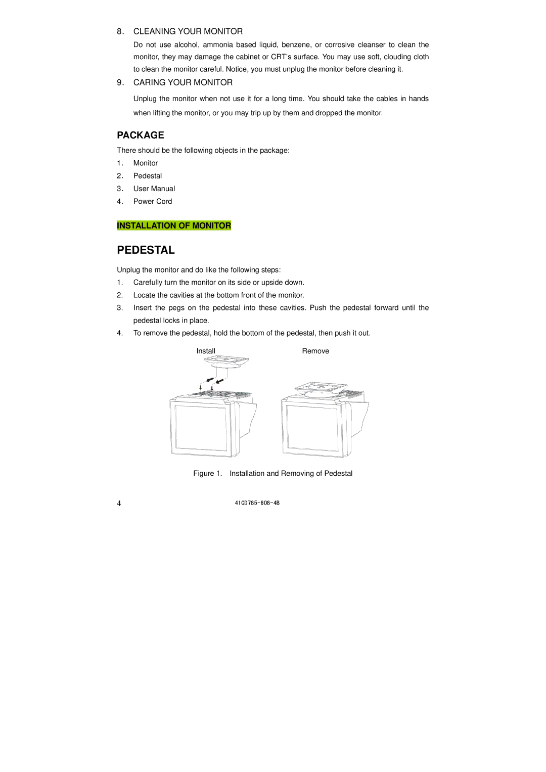 Lenovo LXH-GJ769F4 appendix Pedestal 