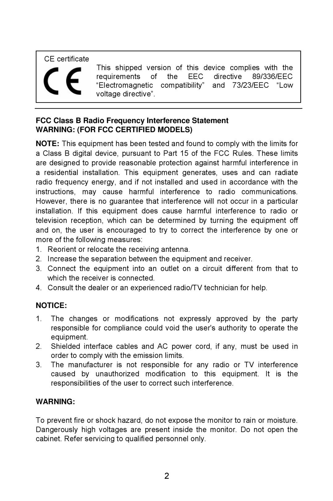 Lenovo LXM-WL19CH appendix FCC Class B Radio Frequency Interference Statement 