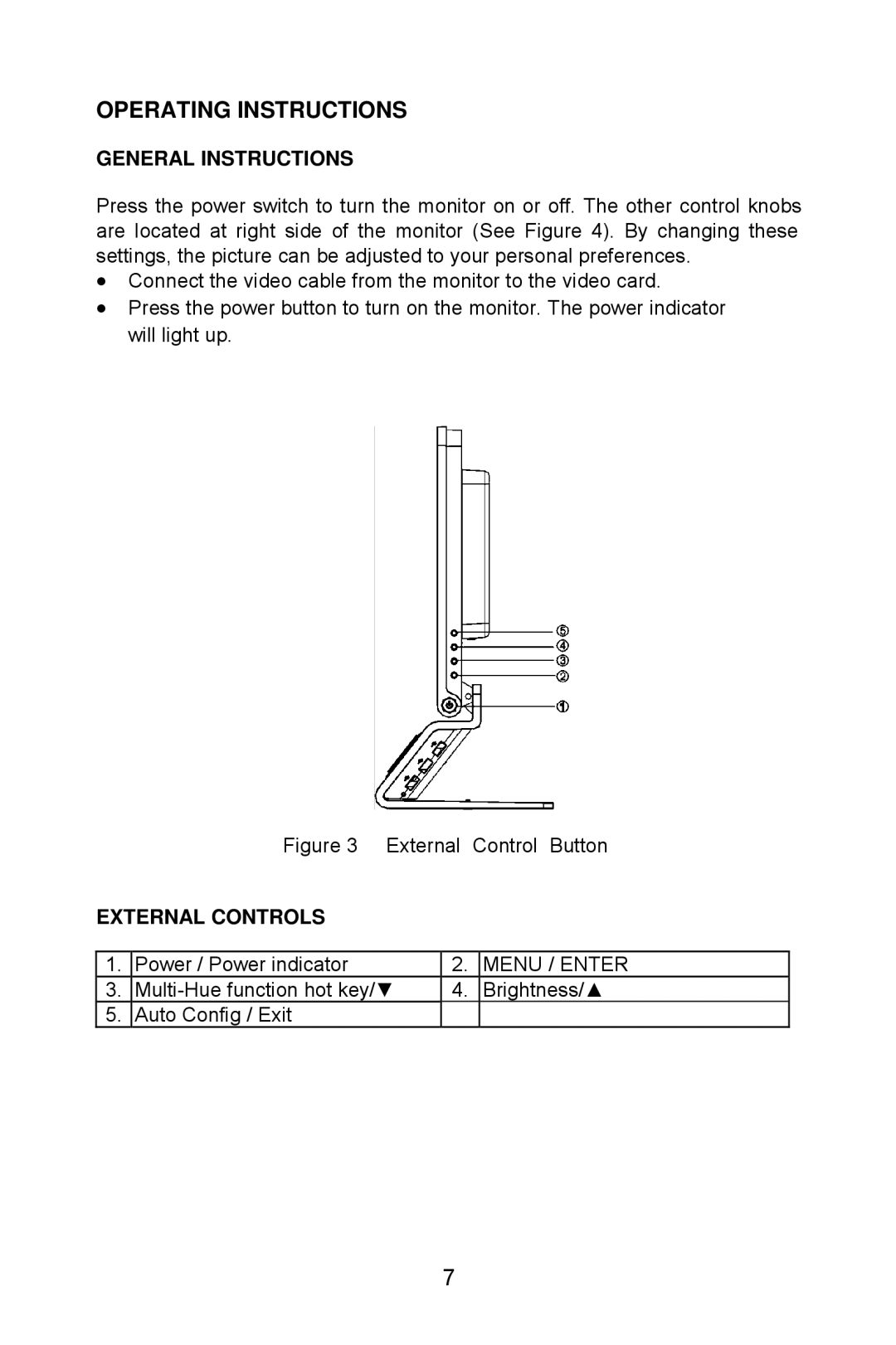 Lenovo LXM-WL19CH appendix General Instructions, External Controls 