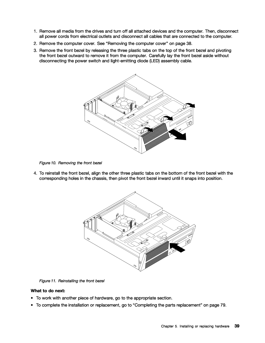 Lenovo M73 manual What to do next 
