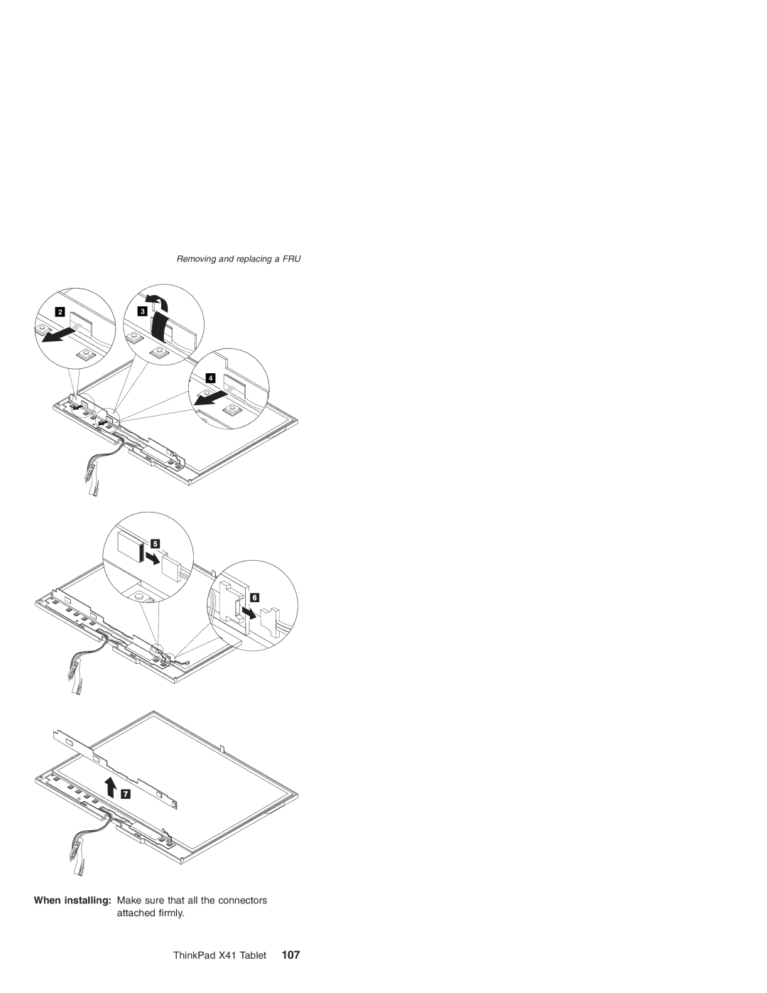 Lenovo MT 1869, MT 1867, MT 2506, MT 1866 manual Removing and replacing a FRU 