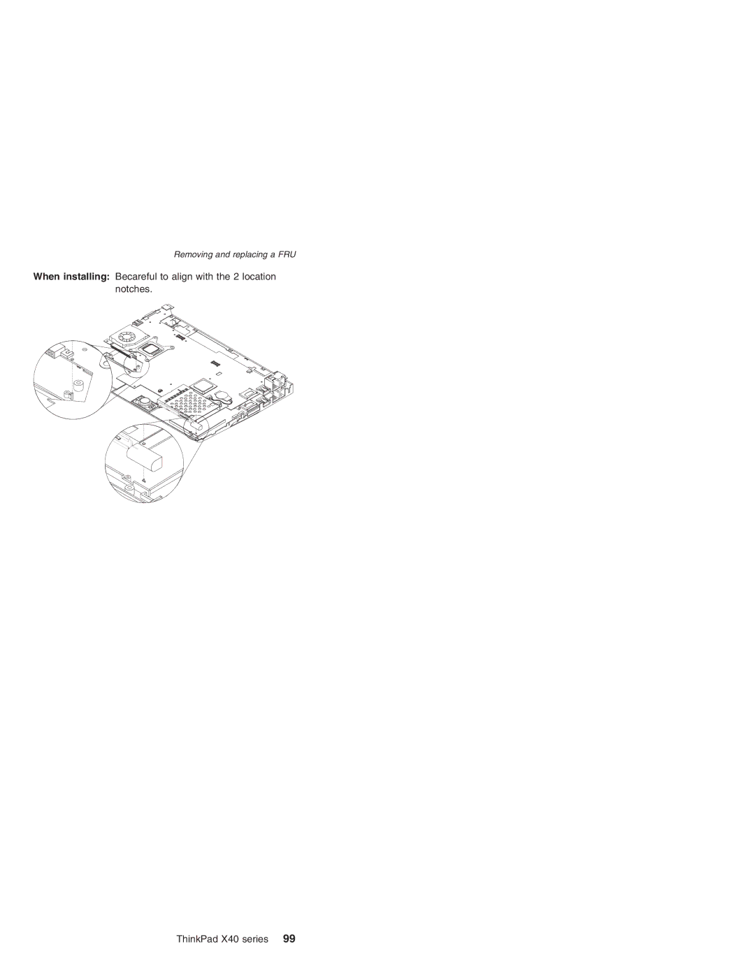 Lenovo MT 2369 manual Removing and replacing a FRU 