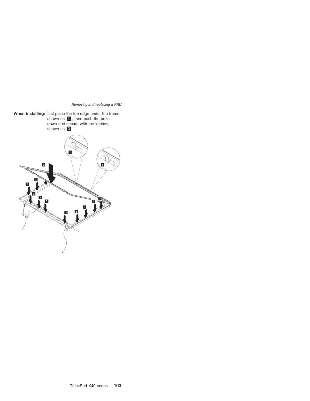 Lenovo MT 2369 manual Removing and replacing a FRU 