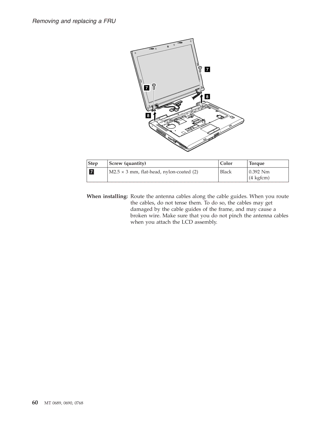 Lenovo N100 manual 60 MT 0689, 0690 