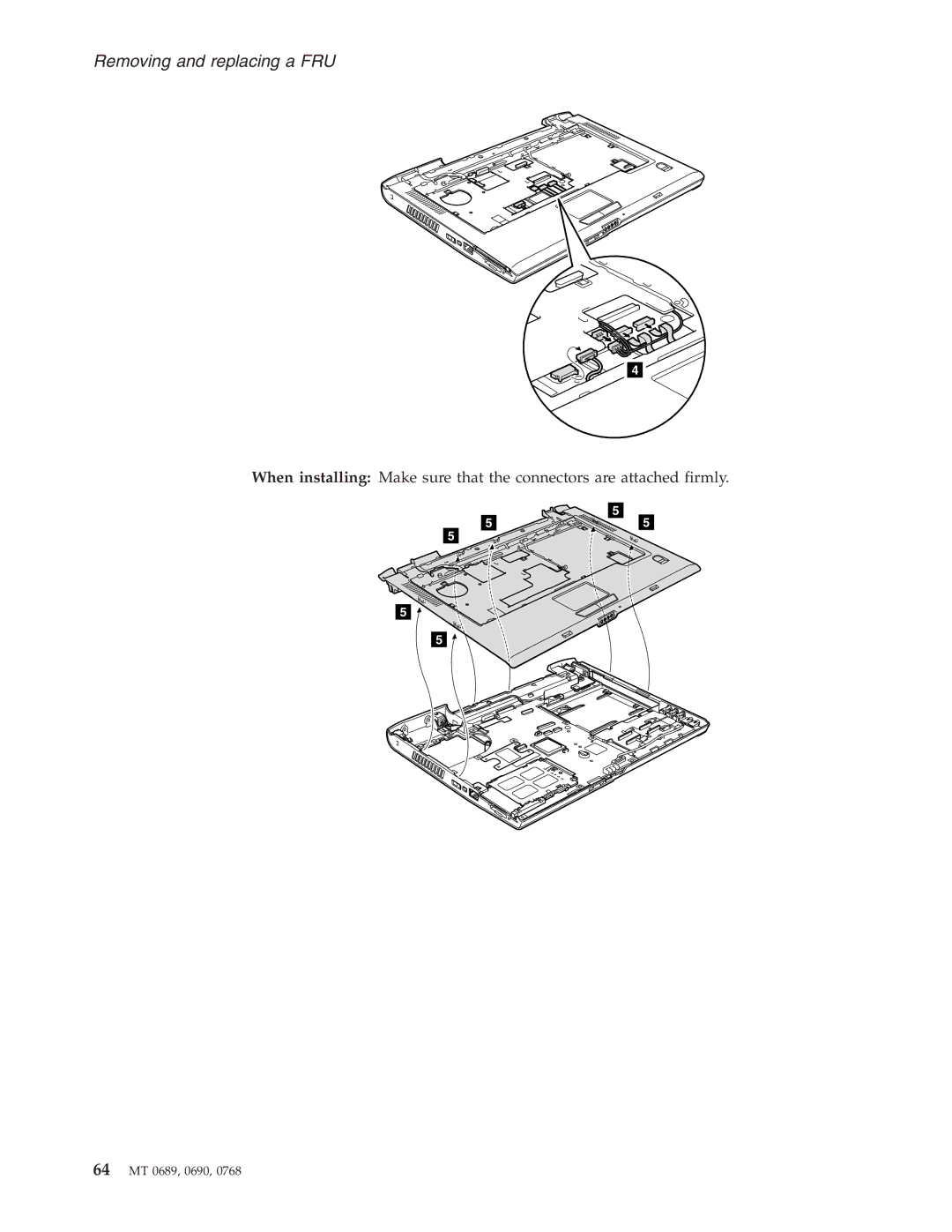 Lenovo N100 manual 64 MT 0689, 0690 