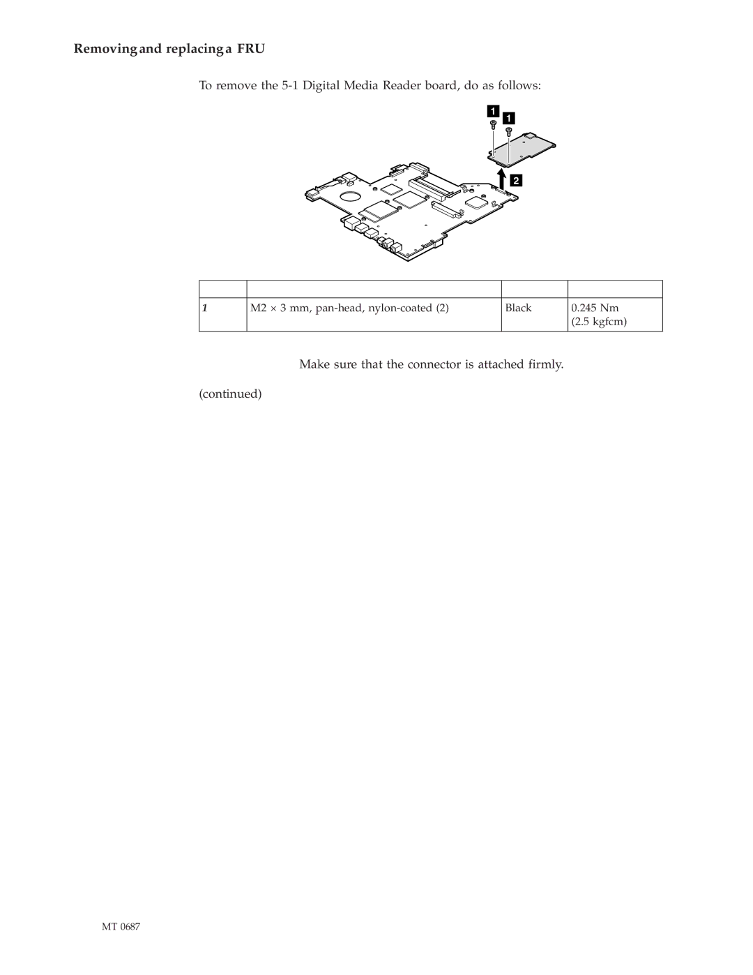 Lenovo N200 manual To remove the 5-1 Digital Media Reader board, do as follows 