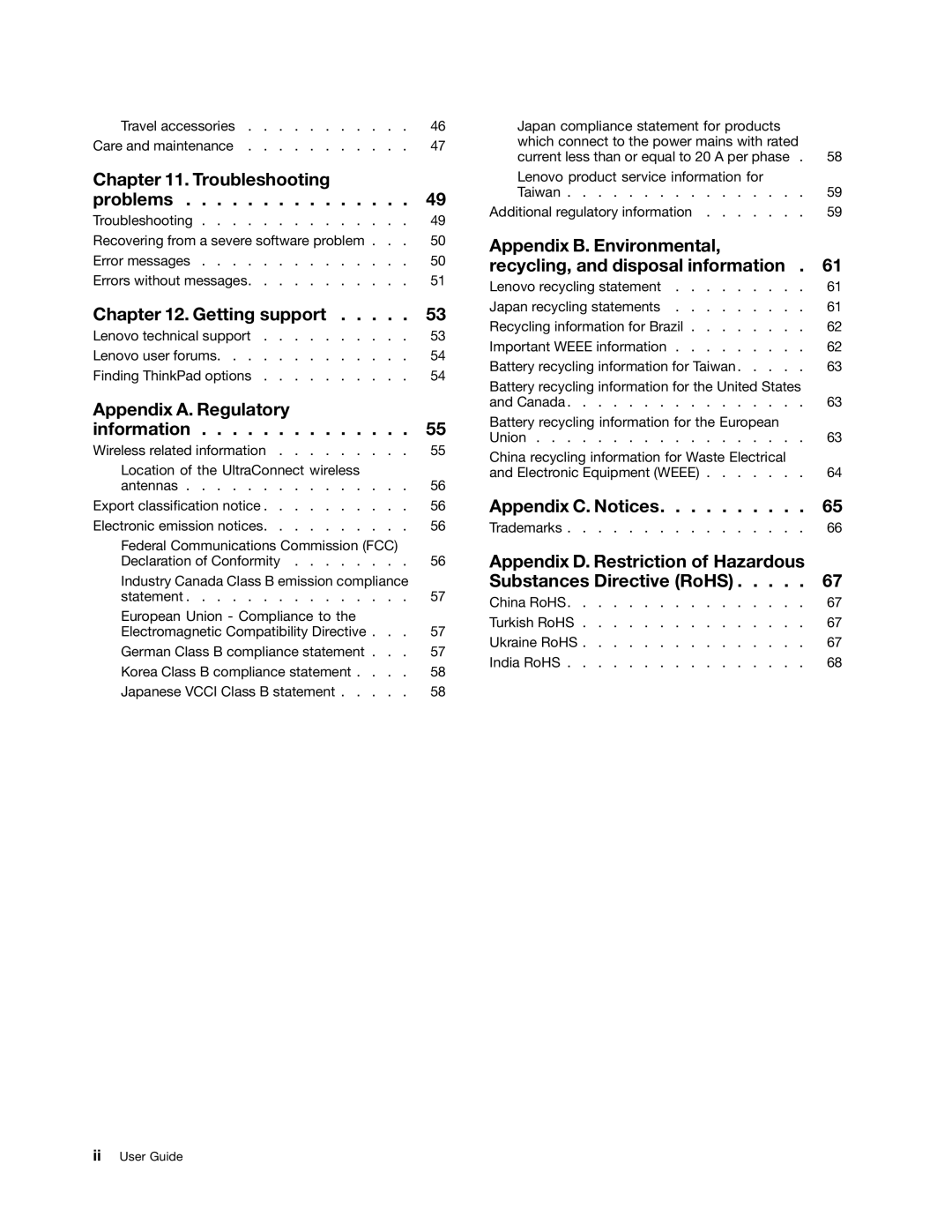 Lenovo N3S2PUK manual Getting support 