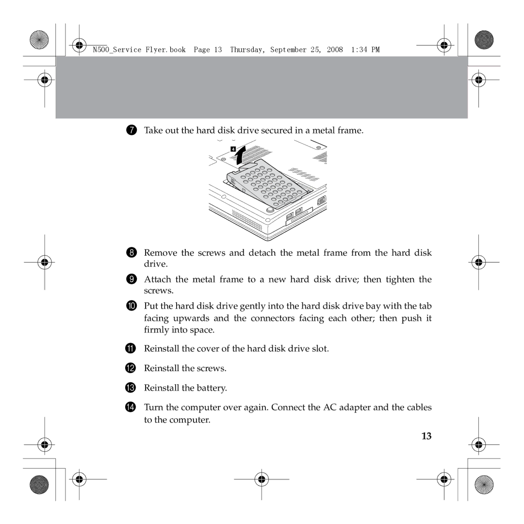 Lenovo N500 manual 